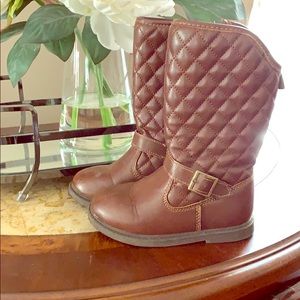 Toddler brown boots